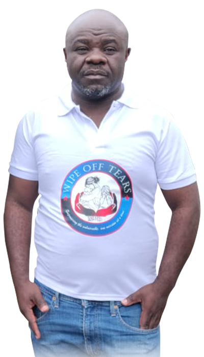 director wipe off tears